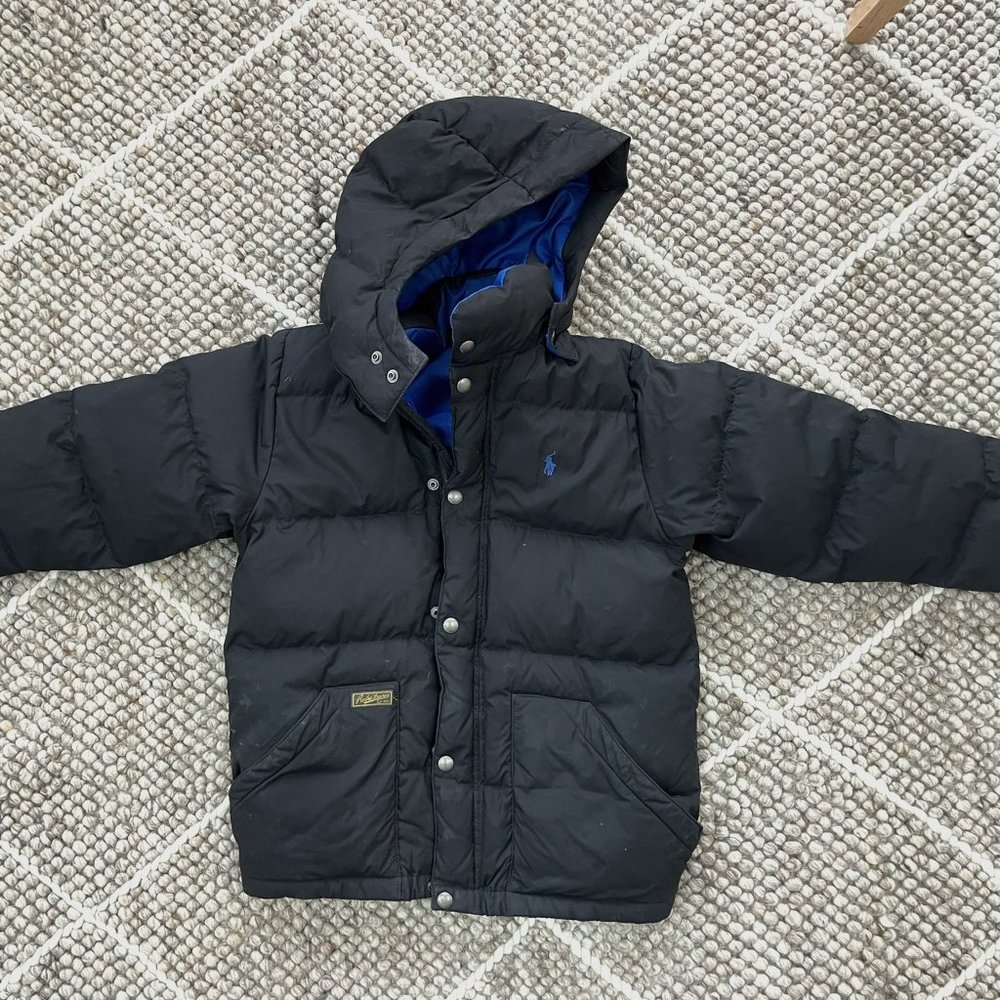 Well-loved Polo Ralph Lauren puffer jacket (size M / 10-12)